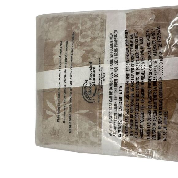 Pottery Barn Juliette Toile Pickstitch Standard Pillow Sham Harvest Gold 26 x 20 - Picture 4 of 5